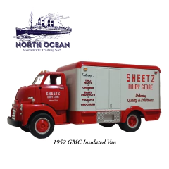 1952 GMC Insulated Van Sheetz 1/34 - comprar online