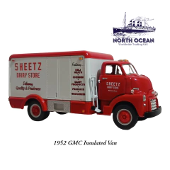 1952 GMC Insulated Van Sheetz 1/34 en internet