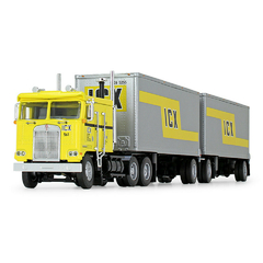 Kenworth K100 Flattop Fallen Flag #32 ICX (Illinois California Express)