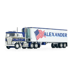 Kenworth K100 COE Flattop Fallen Flag #36 Alexander Trucking