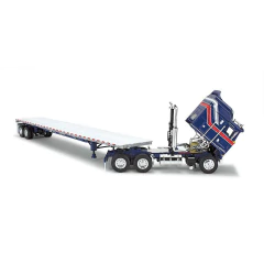 Liberty Kenworth K100 COE Aerodyne Sleeper & 53' Wilson Roadbrute Flatbed Trailer - comprar online
