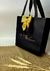 Sacola Luxo personalizada 20x20x07 Com papel preto e impressão metalizada. - comprar online