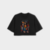 Cropped Oversized Mulher Maravilha