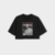 Cropped Oversized Fight Like a Girl - comprar online