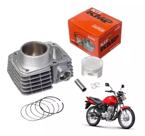 KIT KMP C/CILINDRO. PISTAO. ANEL CG 125 09/18