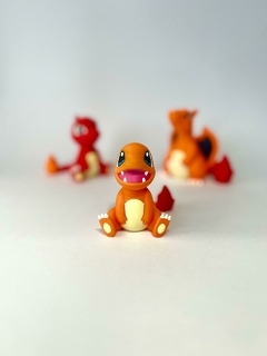Miniaturas Pokémon - Linhas Evolutivas: Charmander - comprar online