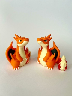 Miniaturas Pokémon - Coleção Charizard - blend3D