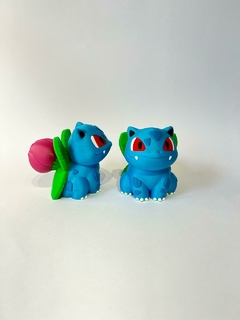 Miniaturas Pokémon - Linhas Evolutivas: Bulbassauro - blend3D