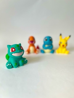 Miniaturas Pokémon - Kit Iniciais de Kanto na internet