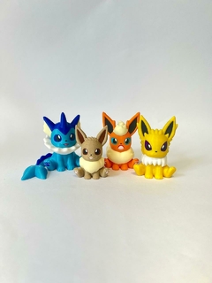 Miniaturas Pokémon - Kit Eeveelutions na internet