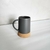Mug Net grey base de corcho 410 ml