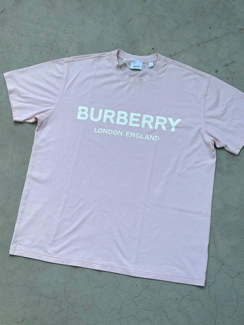 Camiseta Burberry London Logo Rose - comprar online