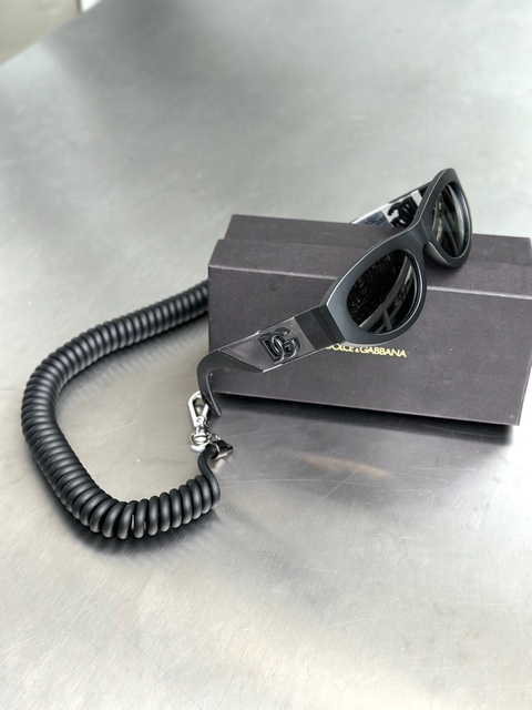 Óculos Dolce & Gabbana Black Reborn to Live Preto