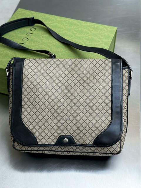Bolsa Gucci Messenger Diamante Large Flap Bege - comprar online