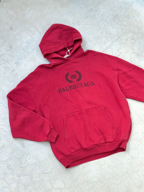 Moletom Balenciaga sweat BB Vermelho - comprar online
