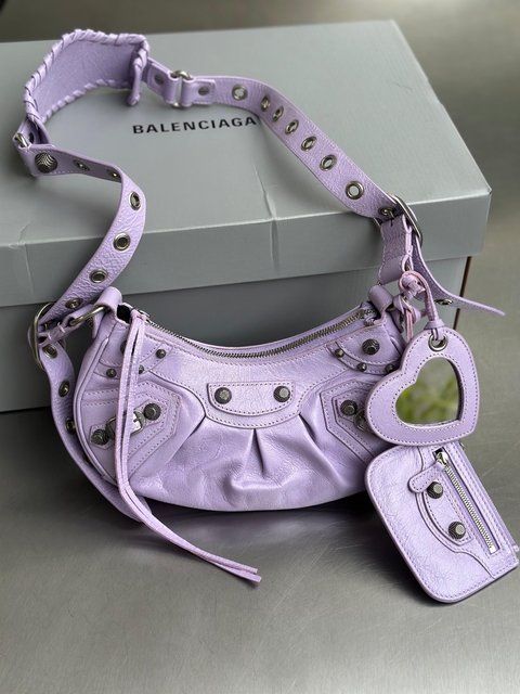 Bolsa Balenciaga Cagole Xs Lune Lilás - comprar online