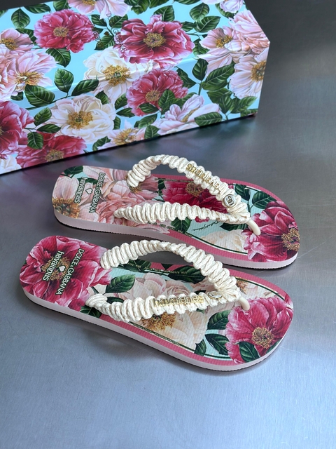 Chinelo Havaianas x Dolce & Gabbana Florals - comprar online
