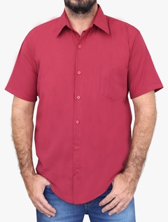 Camisa Basica Adulto Manga Curta Social P Ao GG