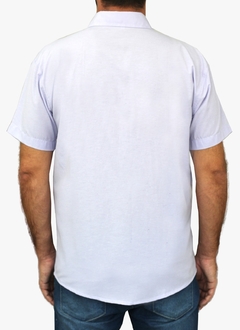 Camisa Basica Adulto Manga Curta Social P Ao GG na internet