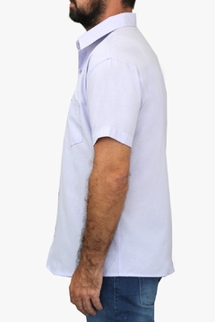 Camisa Basica Adulto Manga Curta Social P Ao GG - Maximus Confecções