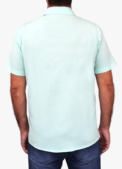 Camisa Basica Adulto Manga Curta Social P Ao GG na internet