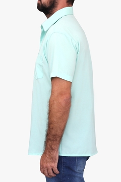 Camisa Basica Adulto Manga Curta Social P Ao GG - Maximus Confecções