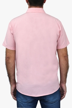 Camisa Basica Adulto Manga Curta Social P Ao GG - Maximus Confecções