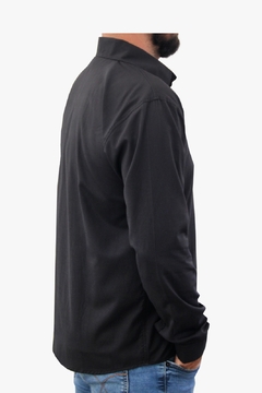 Camisa Social Manga Longa Masculina Com Bolso - comprar online