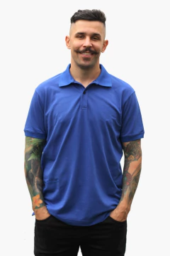 Camisa Gola Polo Camisa Social Adulto Masculina Manga Curta