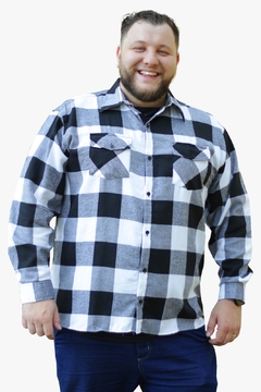 Imagem do Camisa Flanela Tamanho Grande Plus Size Kit 3 Peças Promoção