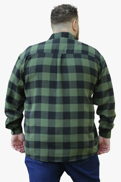 Camisa Flanela Tamanho Grande Plus Size Kit 3 Peças Promoção na internet