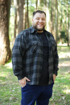 Camisa Flanela Xadrez Adulto Cowboy Plus Size - loja online
