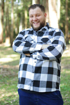 Camisa Flanela Xadrez Adulto Cowboy Plus Size - comprar online