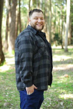 Camisa Flanela Xadrez Adulto Cowboy Plus Size - Maximus Confecções