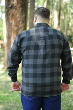 Camisa Flanela Xadrez Adulto Cowboy Plus Size - comprar online