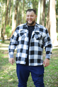 Camisa Flanela Xadrez Adulto Cowboy Plus Size - Maximus Confecções
