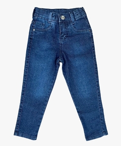 Calça Jeans Infantil Masculino Menino Com Regulador 2 Ao 8
