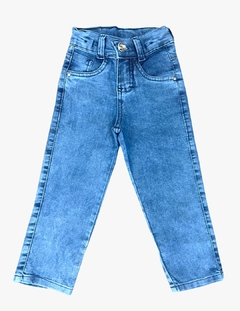 Calça Jeans Infantil Masculino Menino Com Regulador 2 Ao 8
