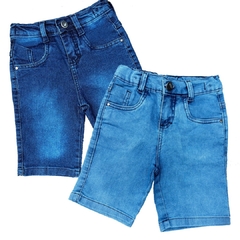 Kit 2 Bermudas Infantil 2 Ao 16 Juvenil Jeans Shorts Barato