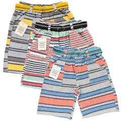Kit 3 Peças Bermuda Sortidas Menino Infantil P, M E G Oferta
