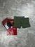 KIT 3 CUECAS DMTS - LETREIRO - BRANCO - VERDE - CINZA E (60713)