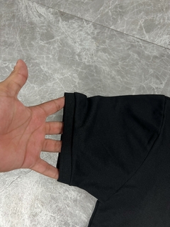 GOLA POLO LCST BIG CROC ALL BLACK - loja online