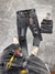 Imagem do CALÇA JEANS CD MODELO JOGADOR - CINZA ESTONADA - PATCH COM RASGOS E PINGOS ( 2520022 )