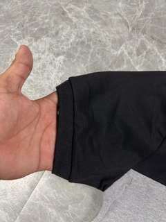 GOLA POLO LCST RECORTE PRETO E CINZA - loja online