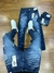 CALÇA JOGADOR BROW JEANS - AZUL COM PINGOS