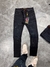 CALÇA JEANS CD MODELO JOGADOR - PRETA - RASGOS E PINGOS ( 2400285 ) - comprar online