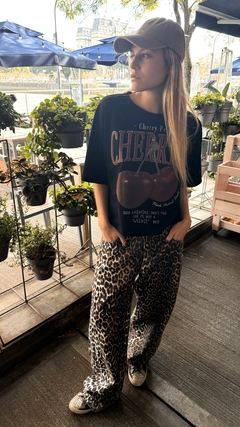 PANTALON LEOPARD