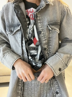 CAMISA GREY DENIM - Garbis