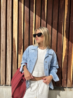 CAMPERA LIGHT DENIM SH - comprar online