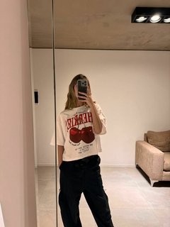 REMERA CHERRY Wh